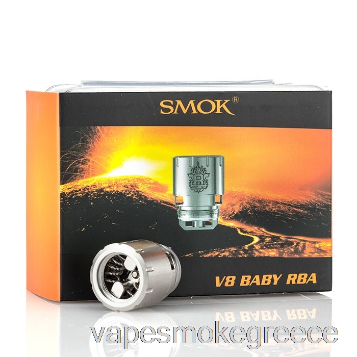 Vape Greece Smok Tfv8 ανταλλακτικά για μωρά V8 κιτ Baby Rba (συσκευασία 1)